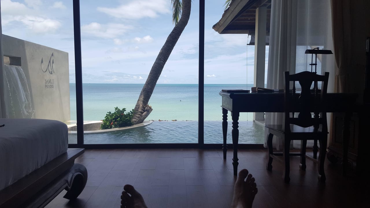 Ausblick von Zimmer 444 Samui Paradise Chaweng Beach Resort & Spa