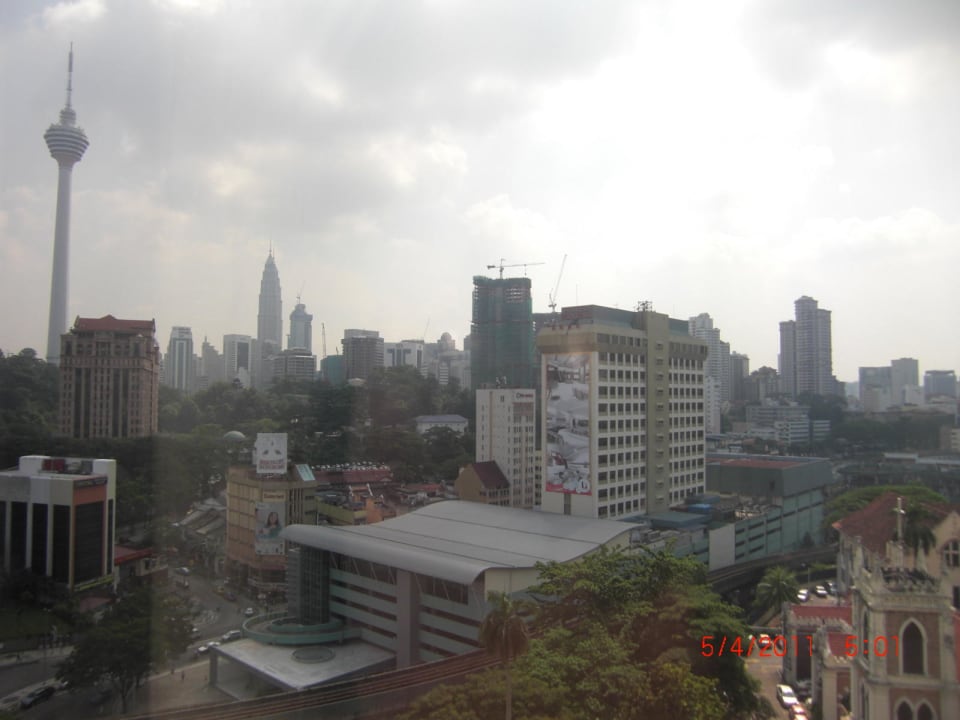 Ausblick vom Zimmer/ 11. Etage Hotel Ancasa