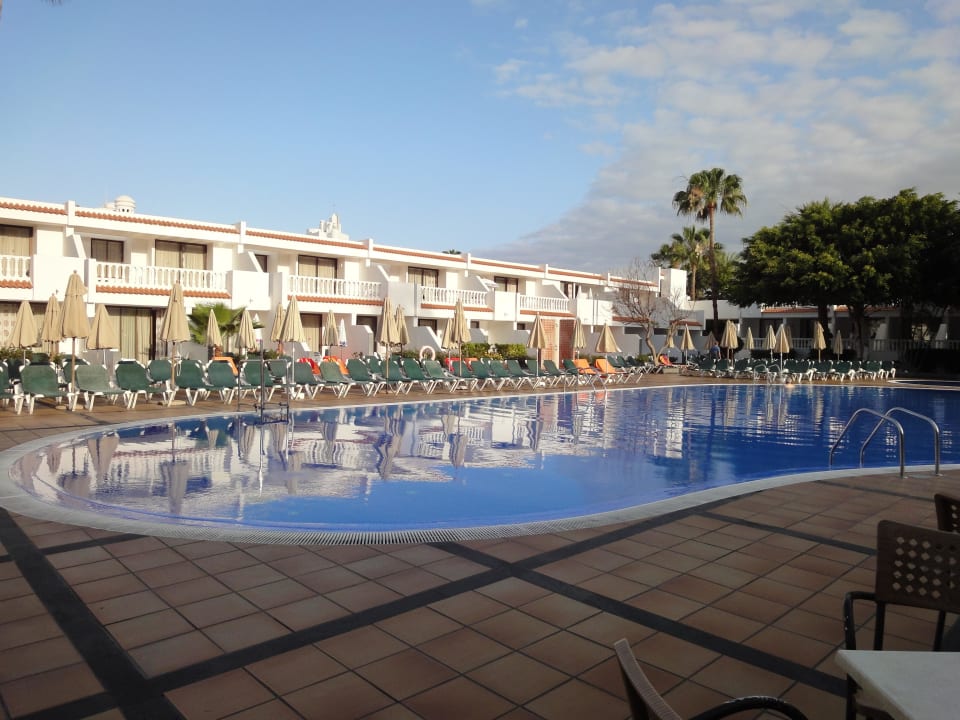 Pool und Liegen allsun Hotel Los Hibiscos