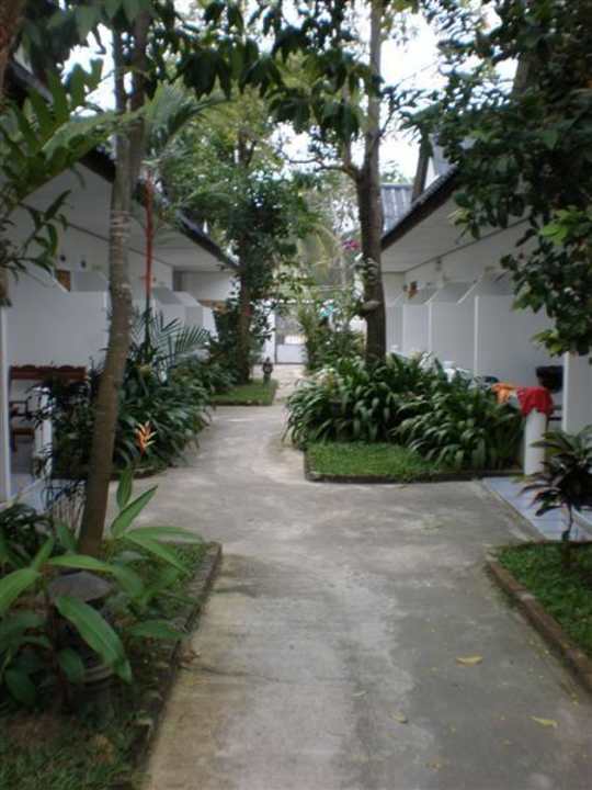 Weg zu den Zimmern Baan Rom Mai Resort