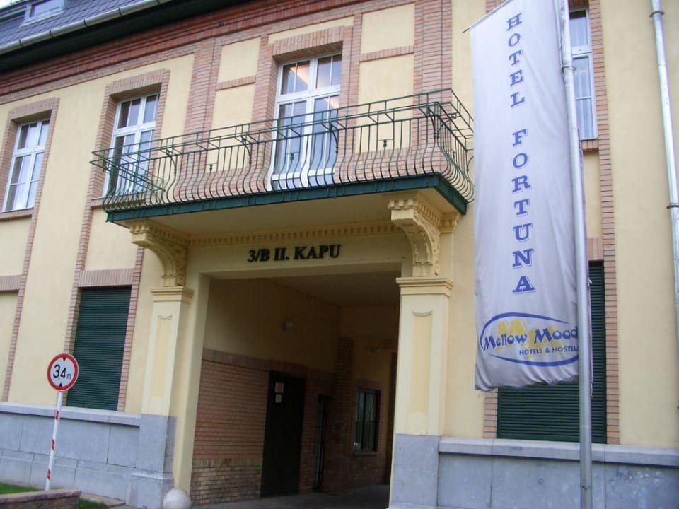 Eingangsbereich Hotel Fortuna