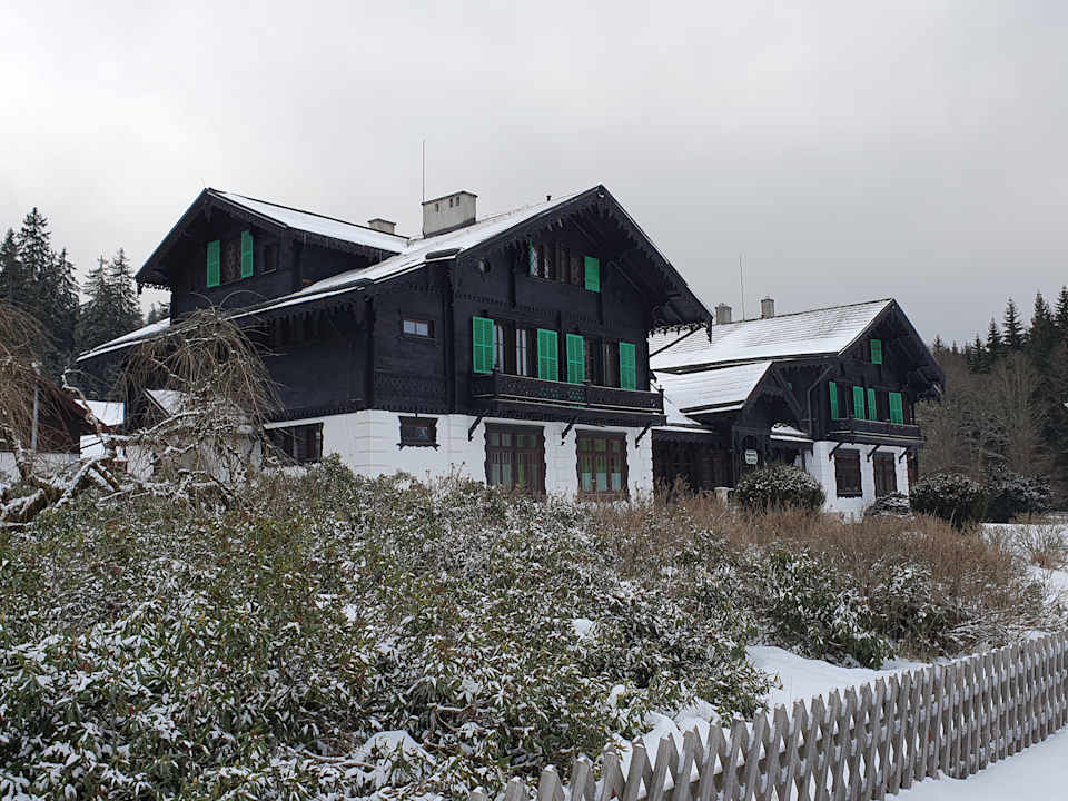 Außenansicht Lovecký zámeček Kladská