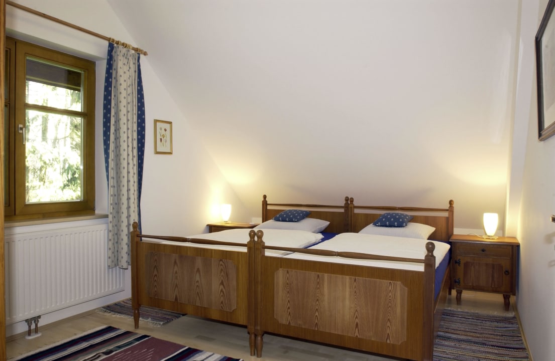 Schlafzimmer Ferienwohnung Landhaus Huhle