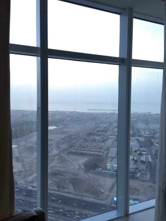 Ausblick auf TheWorldDubai JW Marriott Marquis Hotel Dubai