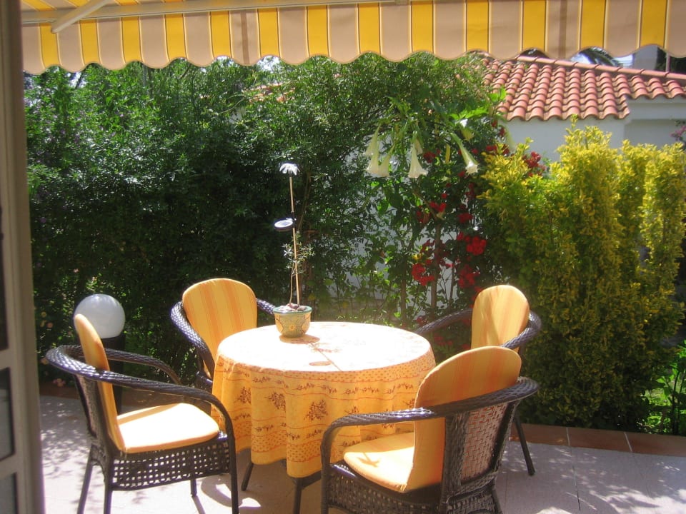 Terrasse Bungalow Park Colibri