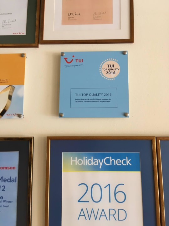 Auszeichnung  Hotel Kalithea Mare Palace