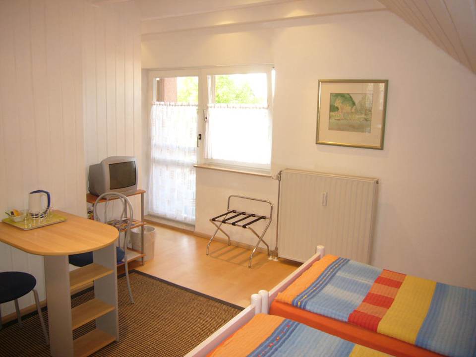 Dreibettzimmer Trio Gästehaus Alba