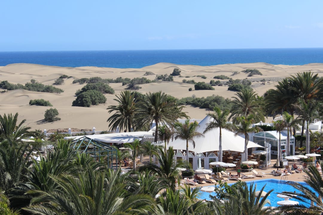 Blick vom Zimmerbalkon Hotel Riu Palace Maspalomas Adults Only