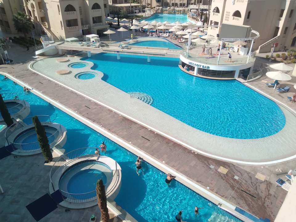 Ausblick Pickalbatros Aqua Park Resort - Hurghada