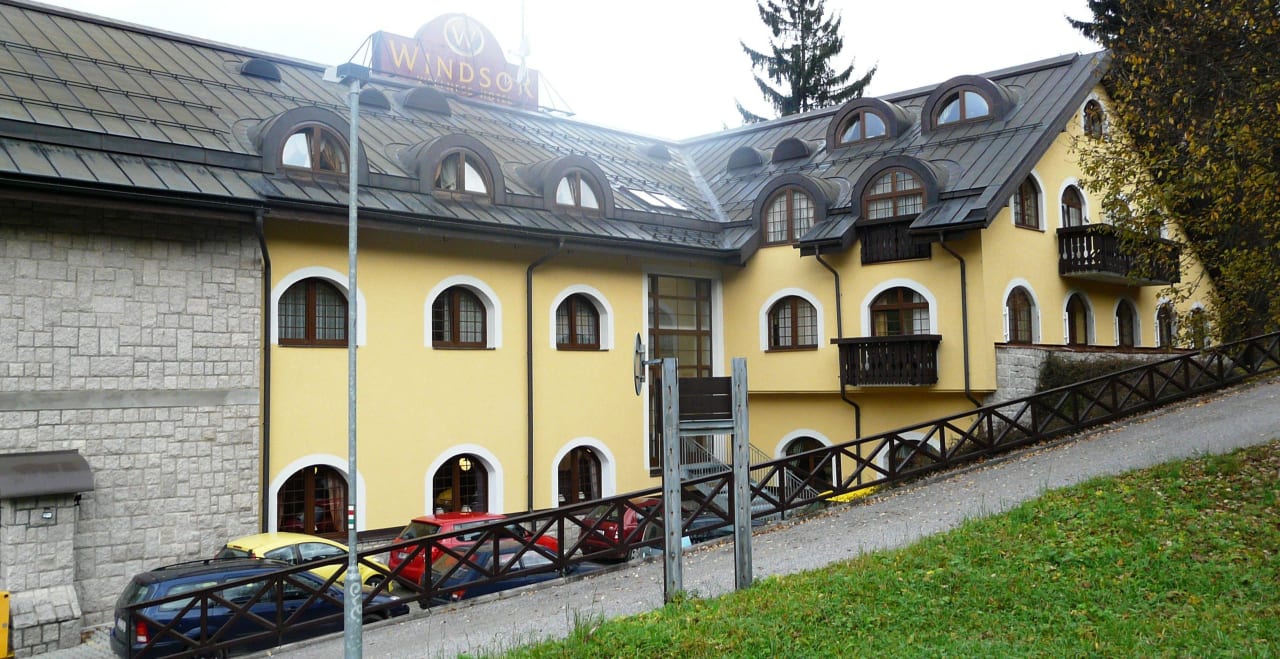 Rückansicht Wellness Hotel Windsor