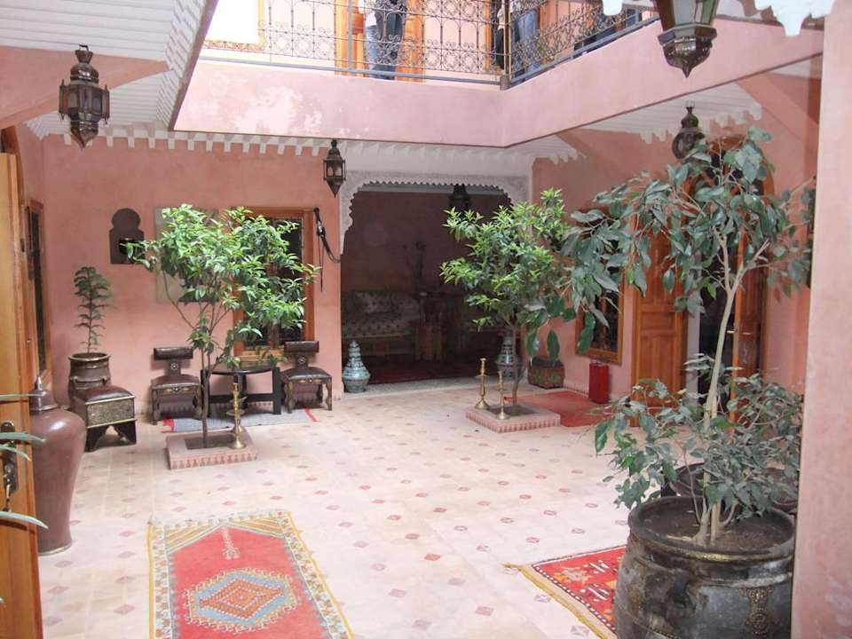Cortile interno Hotel Riad Zayane Atlas