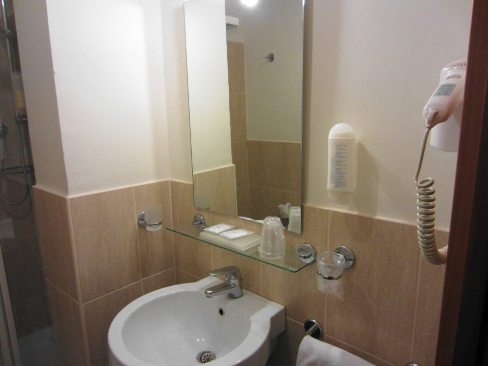 Badezimmer Hotel Sisto V