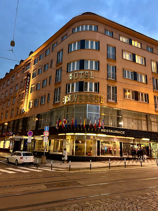 Außenansicht Hotel Belvedere