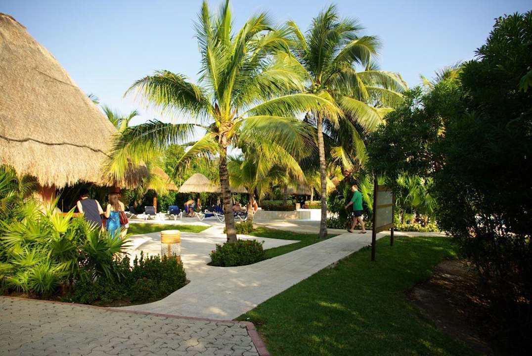 Where is the pool?  Grand Palladium Select White Sand Resort & Spa