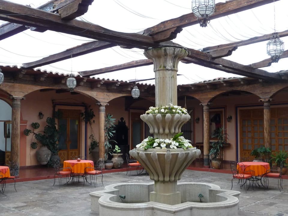 Lobby mit Sitzgelegenheit Hotel Diego de Mazariegos