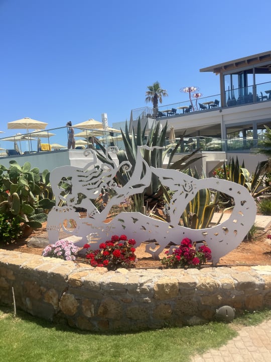 Gartenanlage Lyttos Beach Hotel