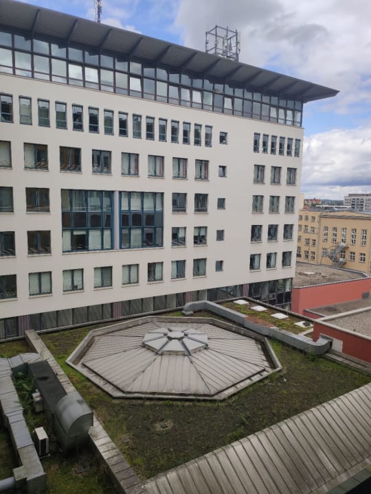 Ausblick Hotel Elbflorenz Dresden