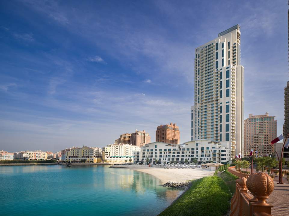 Außenansicht Hilton Doha The Pearl