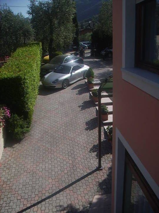 Ausblick zum Parkplatz Diana