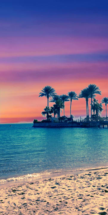 Ausblick Marriott Hurghada Beach Resort