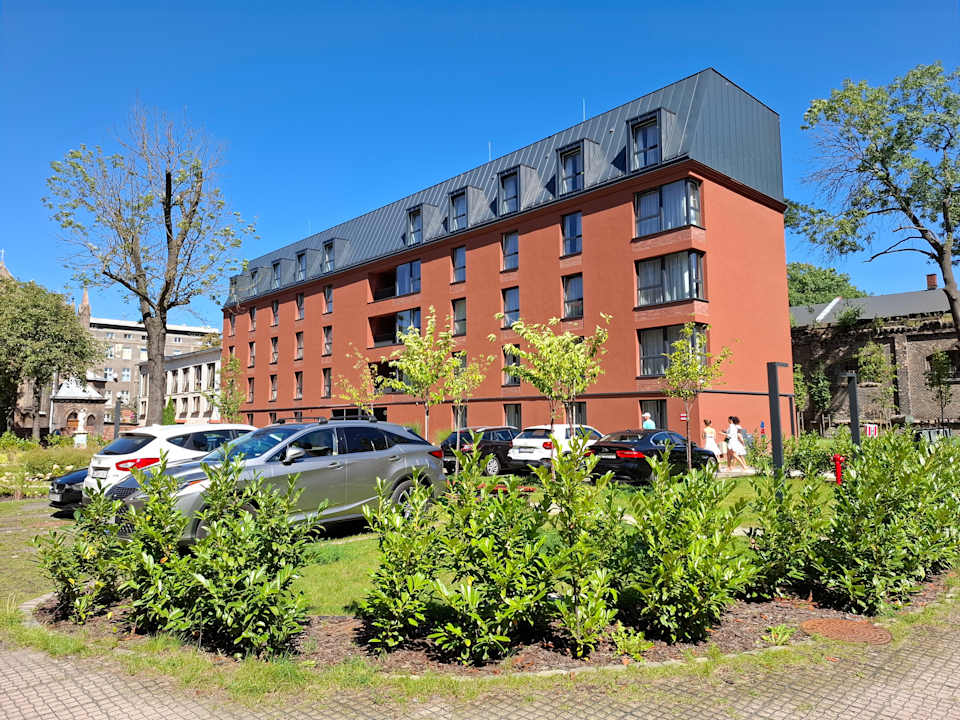 Außenansicht ARCHE Dwór Uphagena Gdańsk