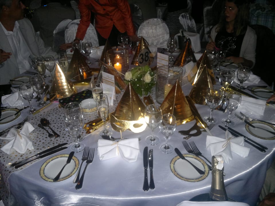 Silvestertisch Steigenberger ALDAU Beach Hotel