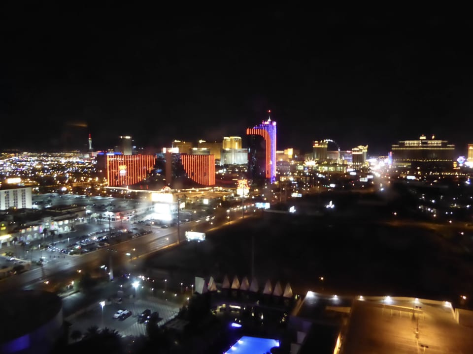 Ausblick Nacht Hotel The Palms Casino Resort