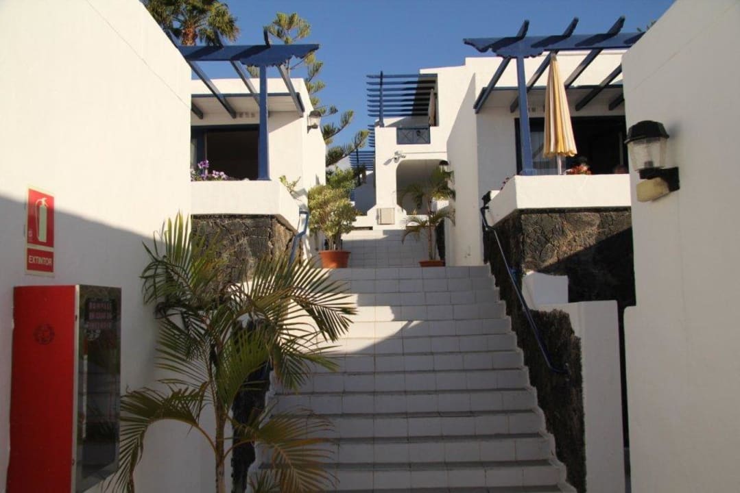 Der Weg zum Pool Bungalows & Appartements Playamar