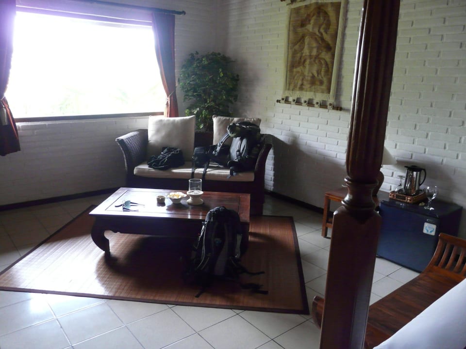 Sitzecke Hotel Tauch Terminal Resort Tulamben