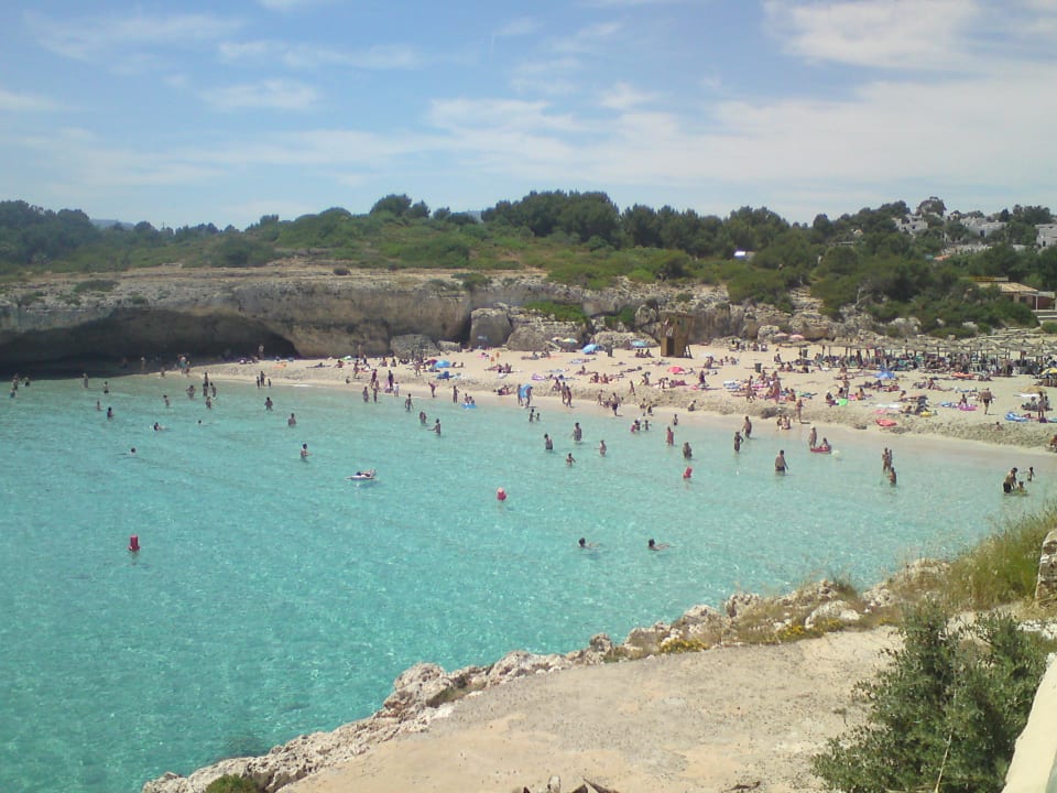 Strand mit sehr schöner Bucht zum schnorcheln Hotel Club Cala Romani