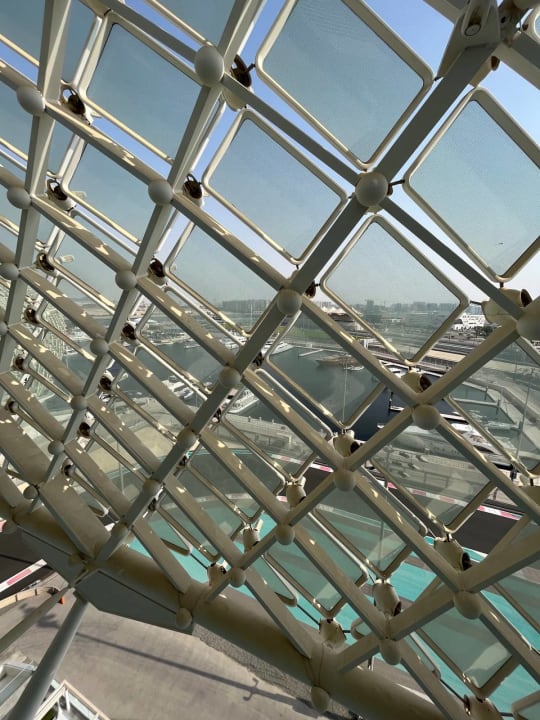 Ausblick W Abu Dhabi - Yas Island