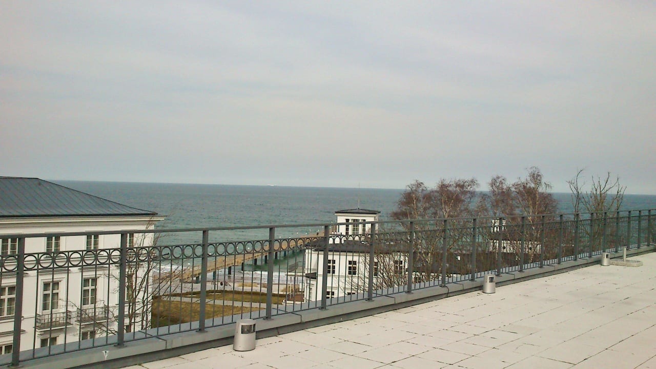 Ausblick von der Spa-Dachterrasse Grand Hotel Heiligendamm - The Leading Hotels of the World