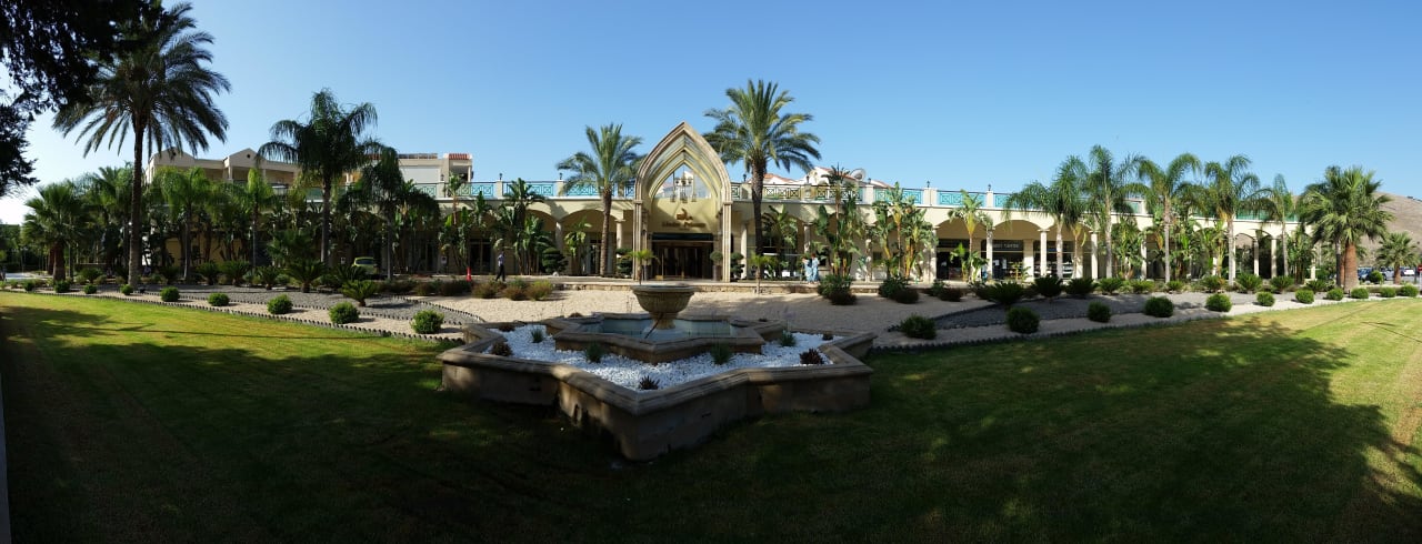 Vor dem Hotel Lindos Princess Beach Resort & Spa