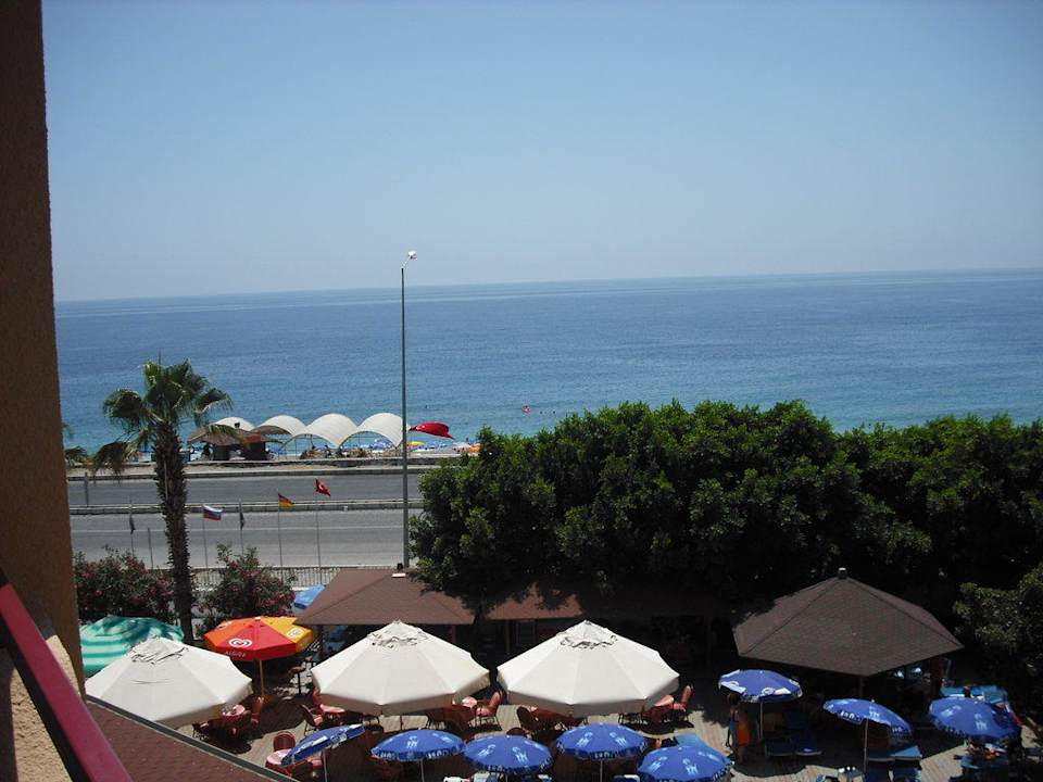 Ausblick vom Balkon / Zimmer 316 Doris Aytur Hotel