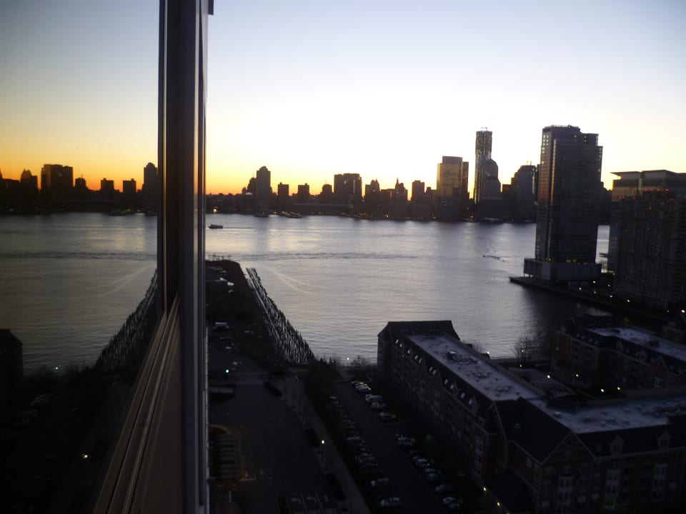 Ausblick aus dem 23. Stock Hotel The Westin Jersey City Newport