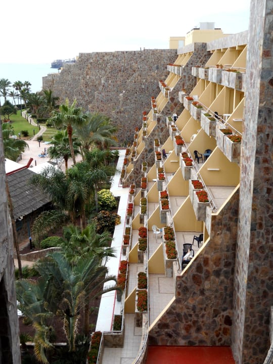 Blick aus der Lobby des Hotels BlueBay Beach Club