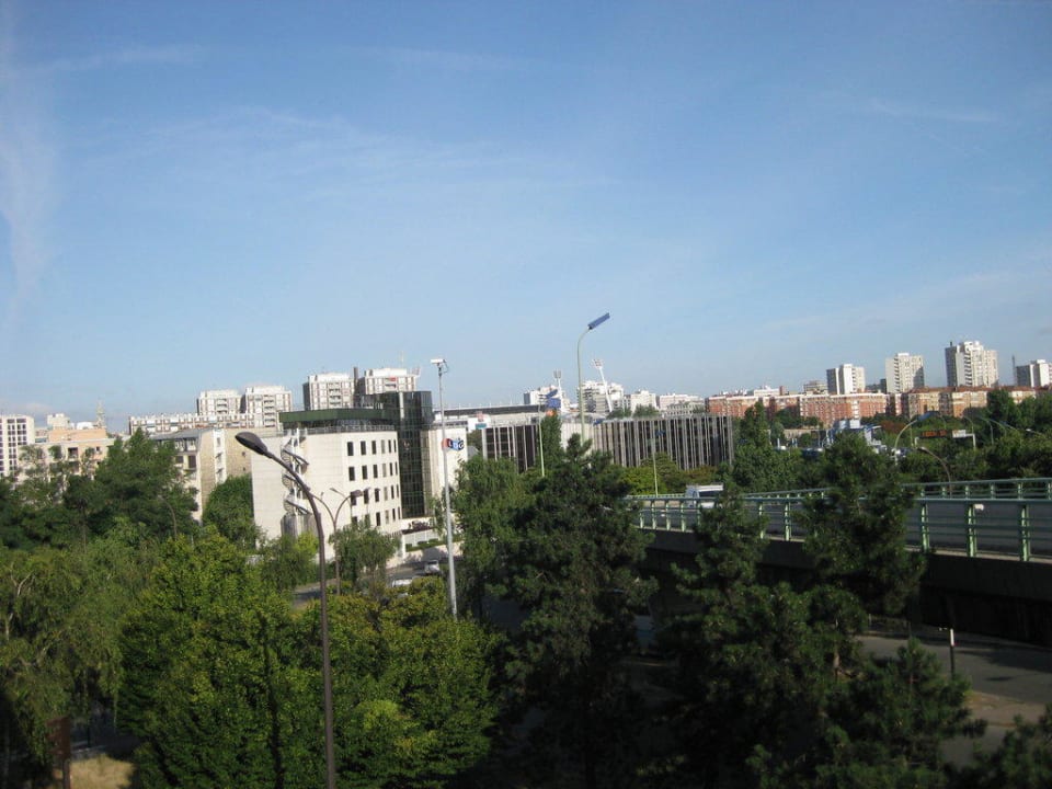 Ausblick aus dem Hotelzimmerfenster Hotel Pavillion d'Italie