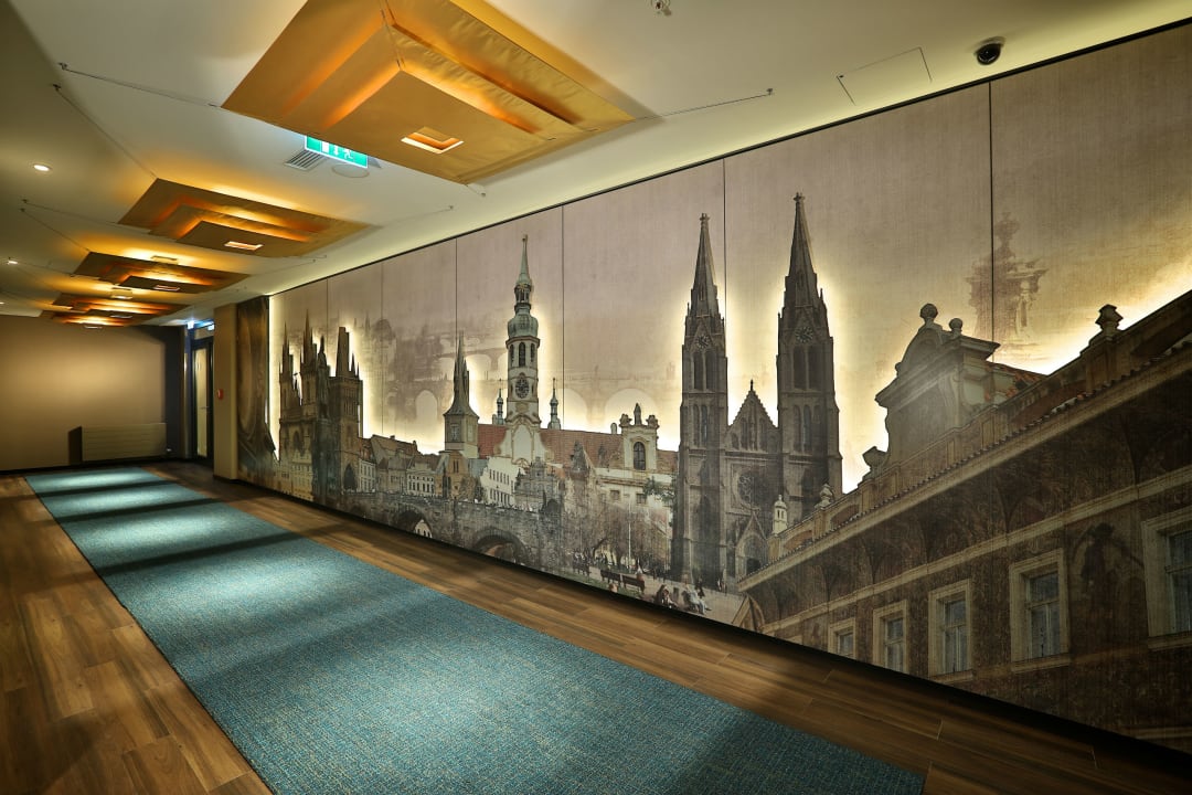 Lobby Motel One Prague-Florentinum