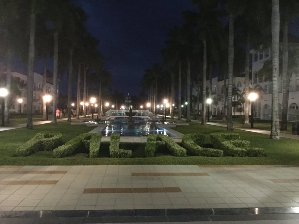 Gartenanlage Hotel Riu Palace Mexico