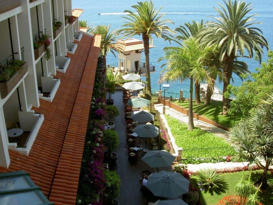 Blick vom Balkon Hotel The Cliff Bay (PortoBay)