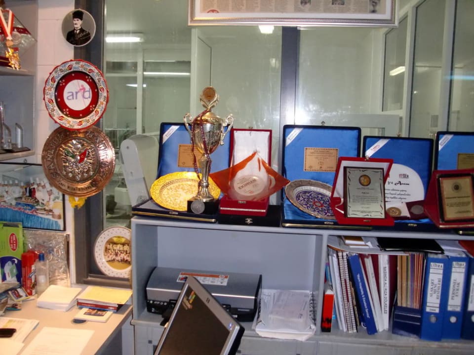 Büro vom Chefkoch Limak Limra Hotel & Resort