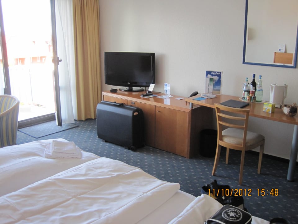 Schöner Flach-TV Upstalsboom Hotel am Strand