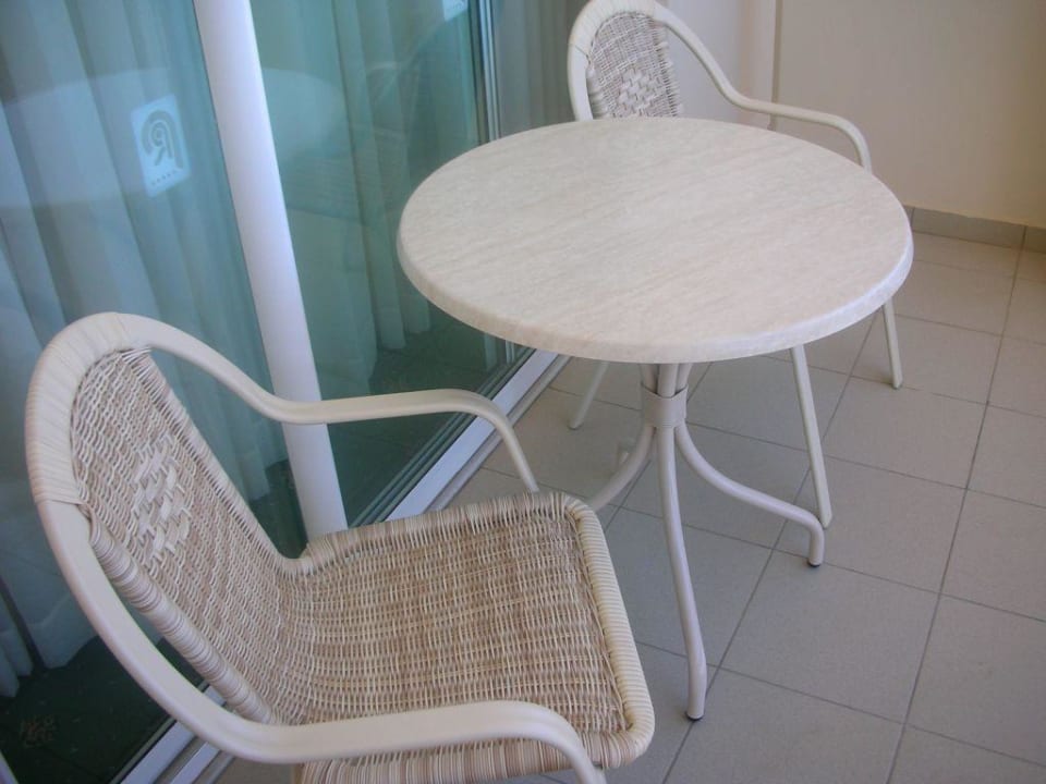 Der Balkon von Zimmer 1330 Rodos Palladium Leisure & Wellness