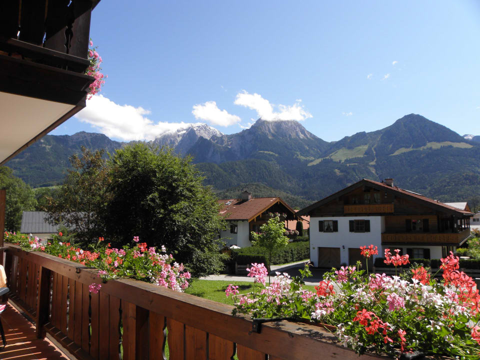 Aussicht von "Jenner" und "Schneibstein" Haus am Stein