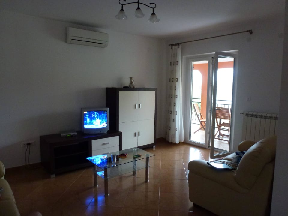 Teil des Wohnzimmers Apartment Leone 270