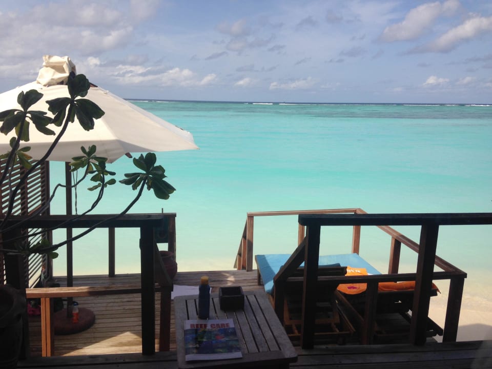 Ausblick Watervilla Meeru Maldives Resort Island