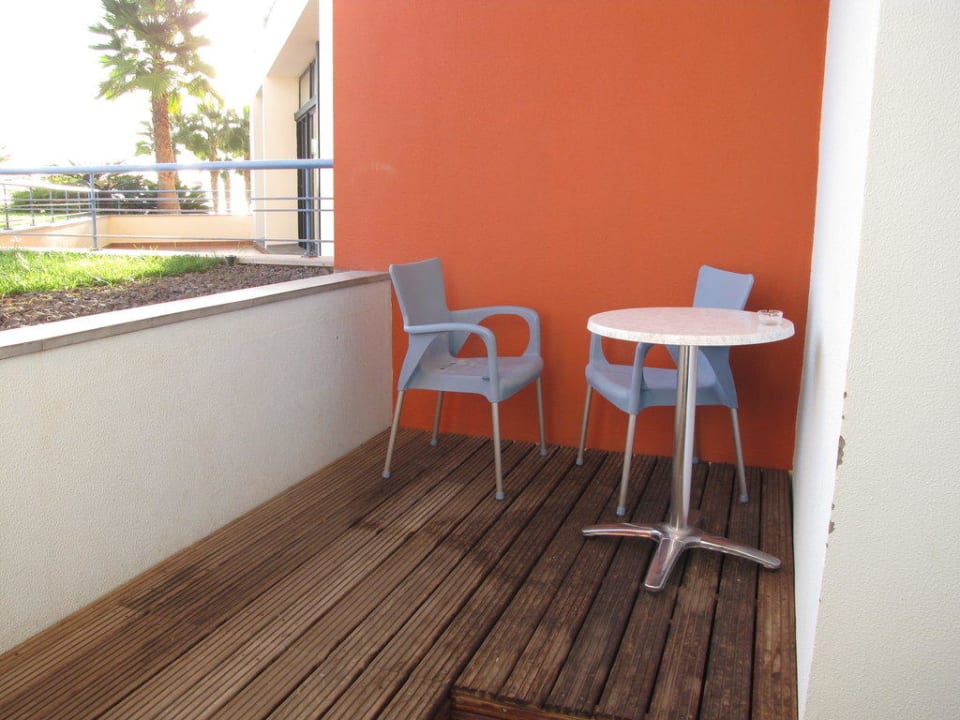 Terrasse des Appartements Calheta Beach
