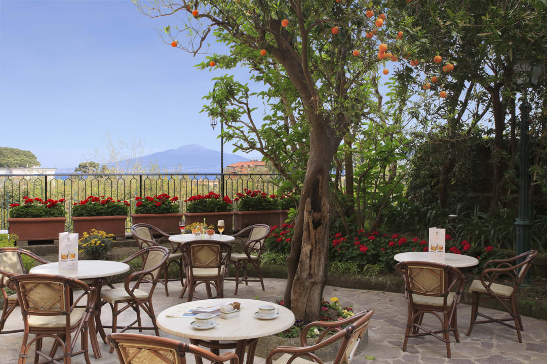 Gartenanlage Grand Hotel de la Ville