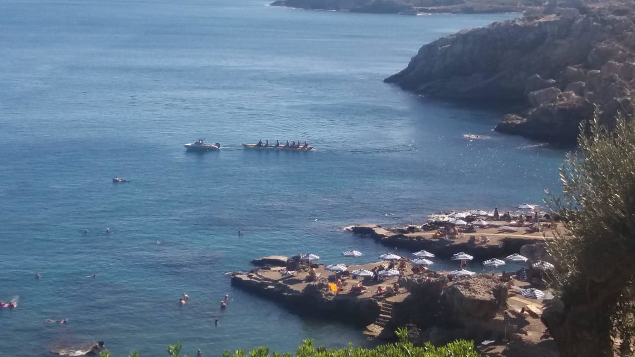 Bananenboot aus Kalithea Hotel Kalithea Horizon Royal