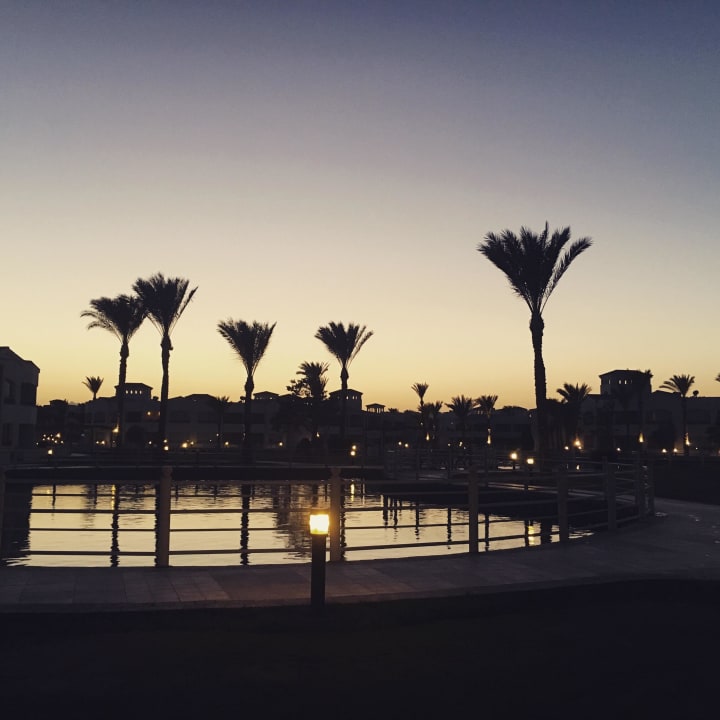 Sonnenuntergang Pickalbatros Dana Beach Resort - Hurghada
